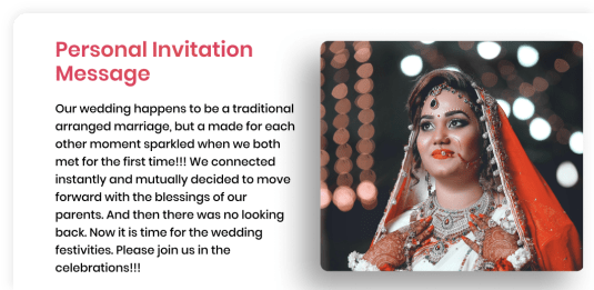 Create amazing online invitations with memorable pictures and different creative designs